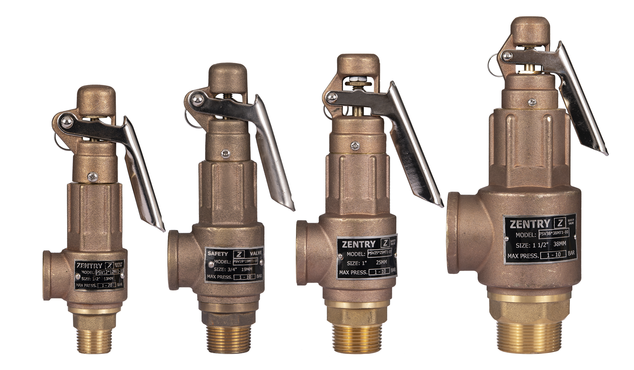 Válvula de Seguridad Zentry NPT-BCE Modelo PSV