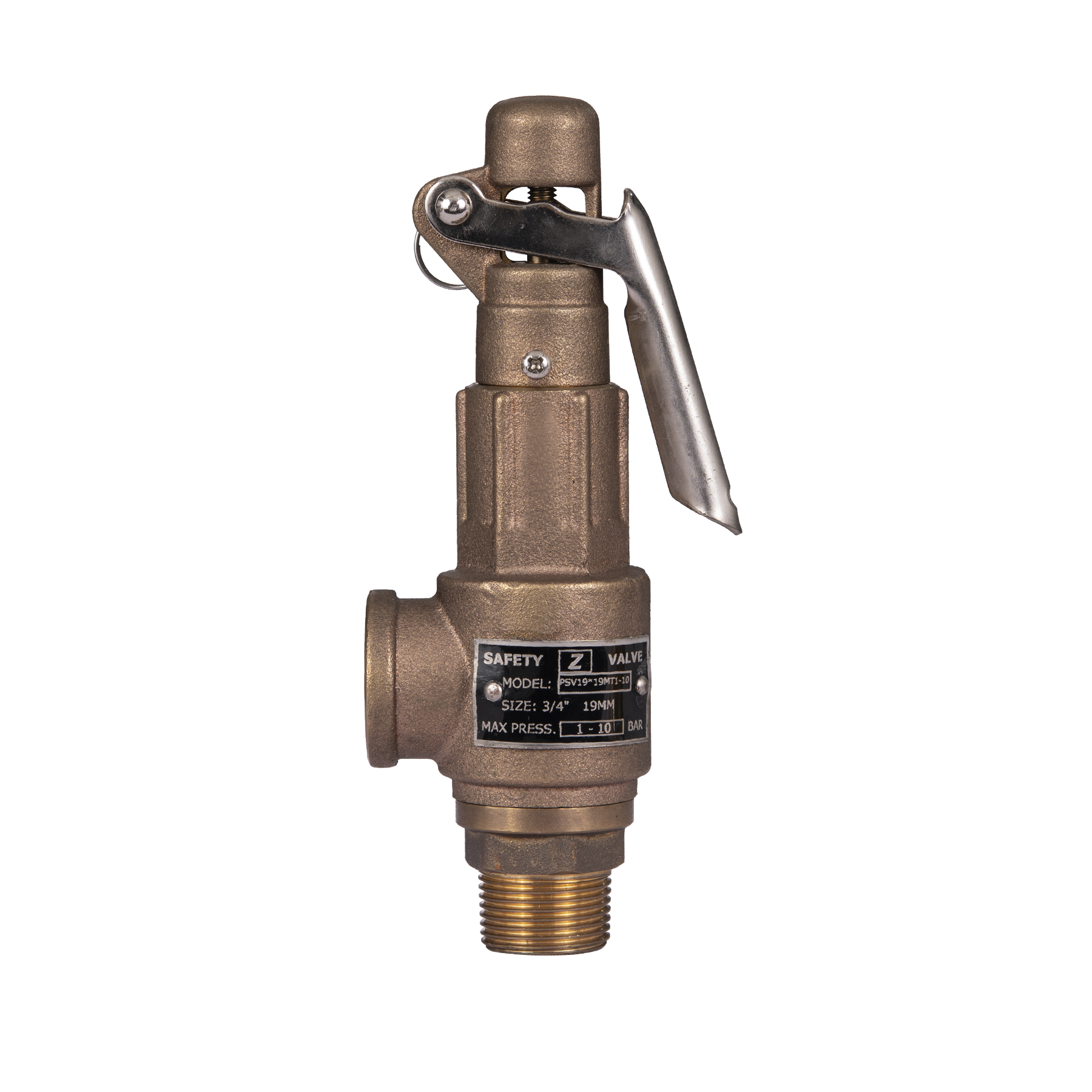 Válvula de Seguridad Zentry NPT-BCE Modelo PSV