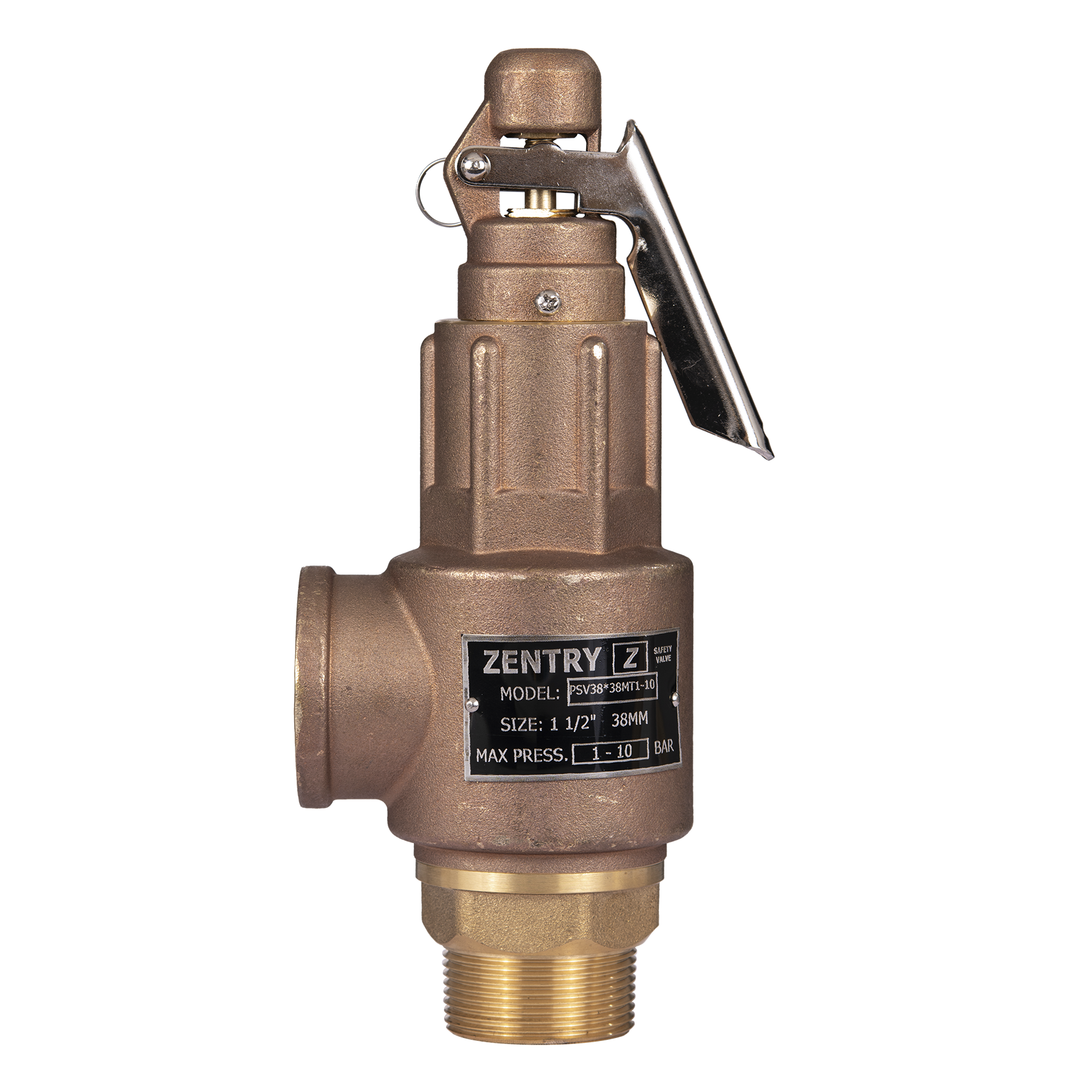 Válvula de Seguridad Zentry NPT-BCE Modelo PSV