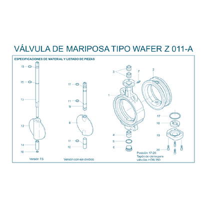 Válvula de Mariposa EBRO