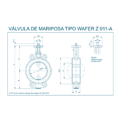 Válvula de Mariposa EBRO